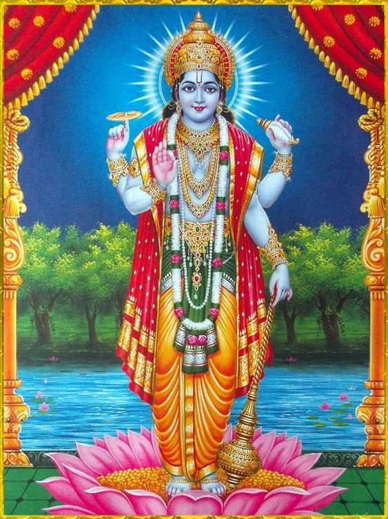 Lord Vishnu Aarti Image